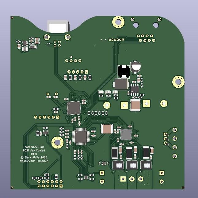 Team Wheel Lite controller (90ST Fan Cooled Form Factor)