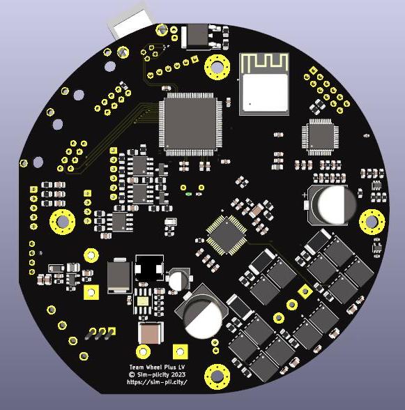 Team wheel plus controller